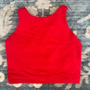 Athleta Conscious Crop Sports Bra , Women’s Size Small, Red